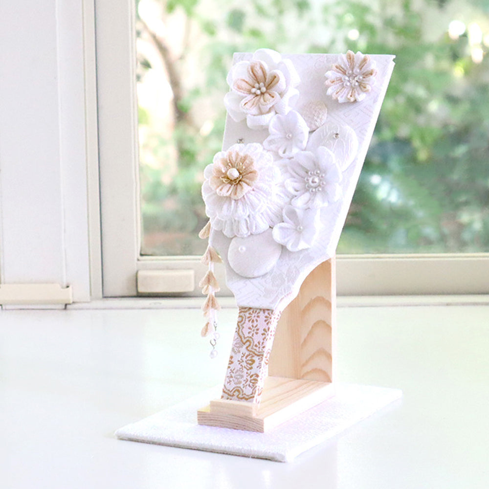 羽子板 HAKI（ハキ） 花雪 初正月・節句飾り 白粋｜出産祝い・ベビー