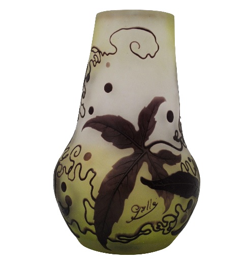 フランスのガラス工芸家 エミールガレ(emile galle)の素晴らしき作品の