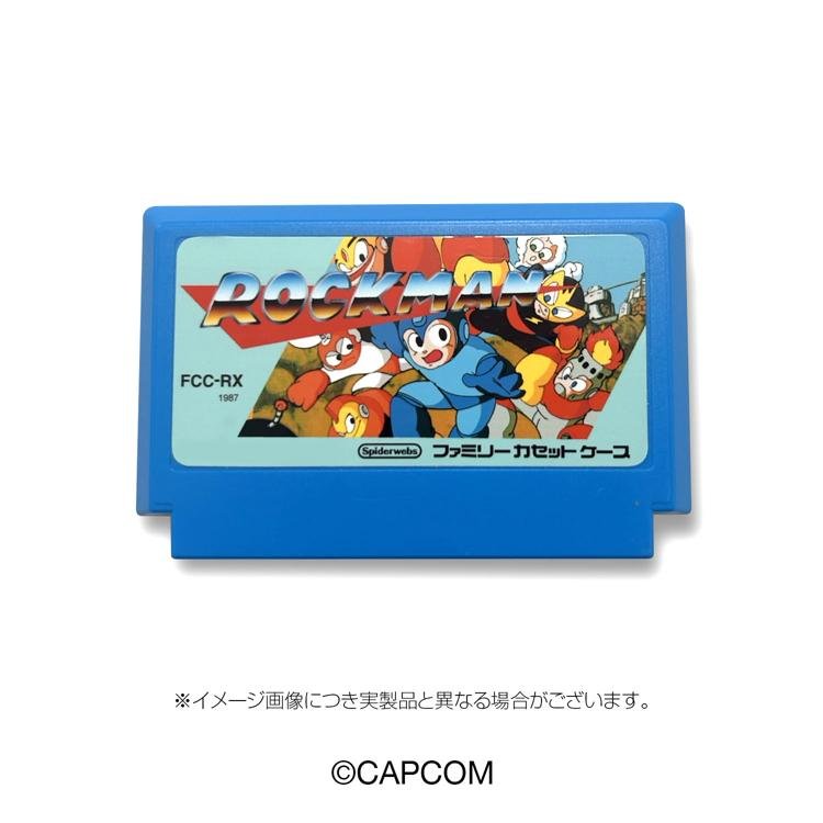 ファミリーカセットケース / ロックマン スパイダーウェブ カード