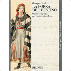 ヴェルディ：オペラ「運命の力」(伊語)(紙装) 【輸入：ヴォーカルと