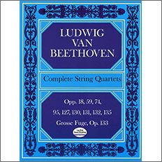 ベートーヴェン：弦楽四重奏曲全集 【輸入：室内楽(スコア)】 | ヤマハ