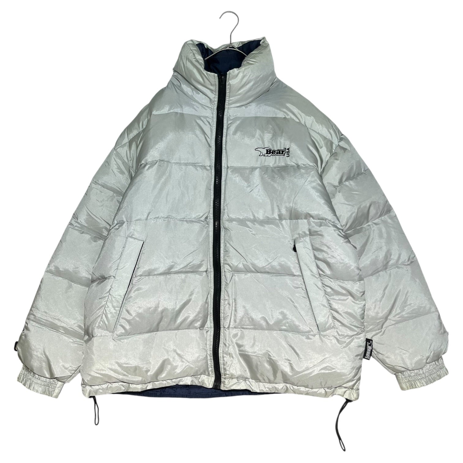 Bear(ベアー) 90's reversible nylon down jacket リヴァーシブル