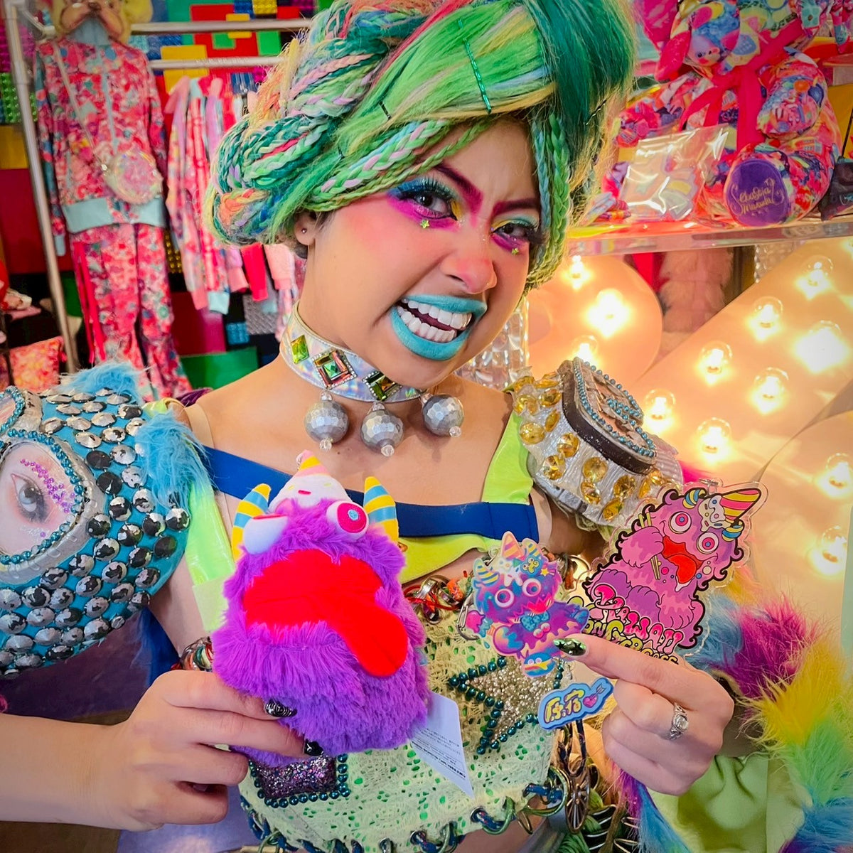 BIG! Plush Choppy keychain by KMC | 6%DOKIDOKI WORLDWIDE WEB SHOP