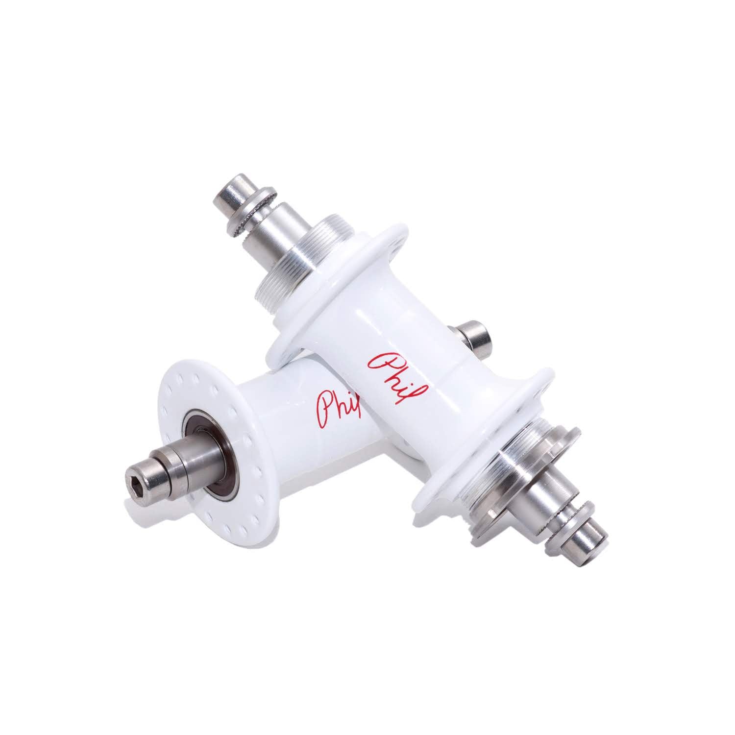 PHIL WOOD Low Flange Track Hub F/R 32H