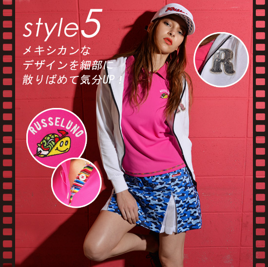 レディースゴルフウェア特集：ラッセルノ | CURUCURU select