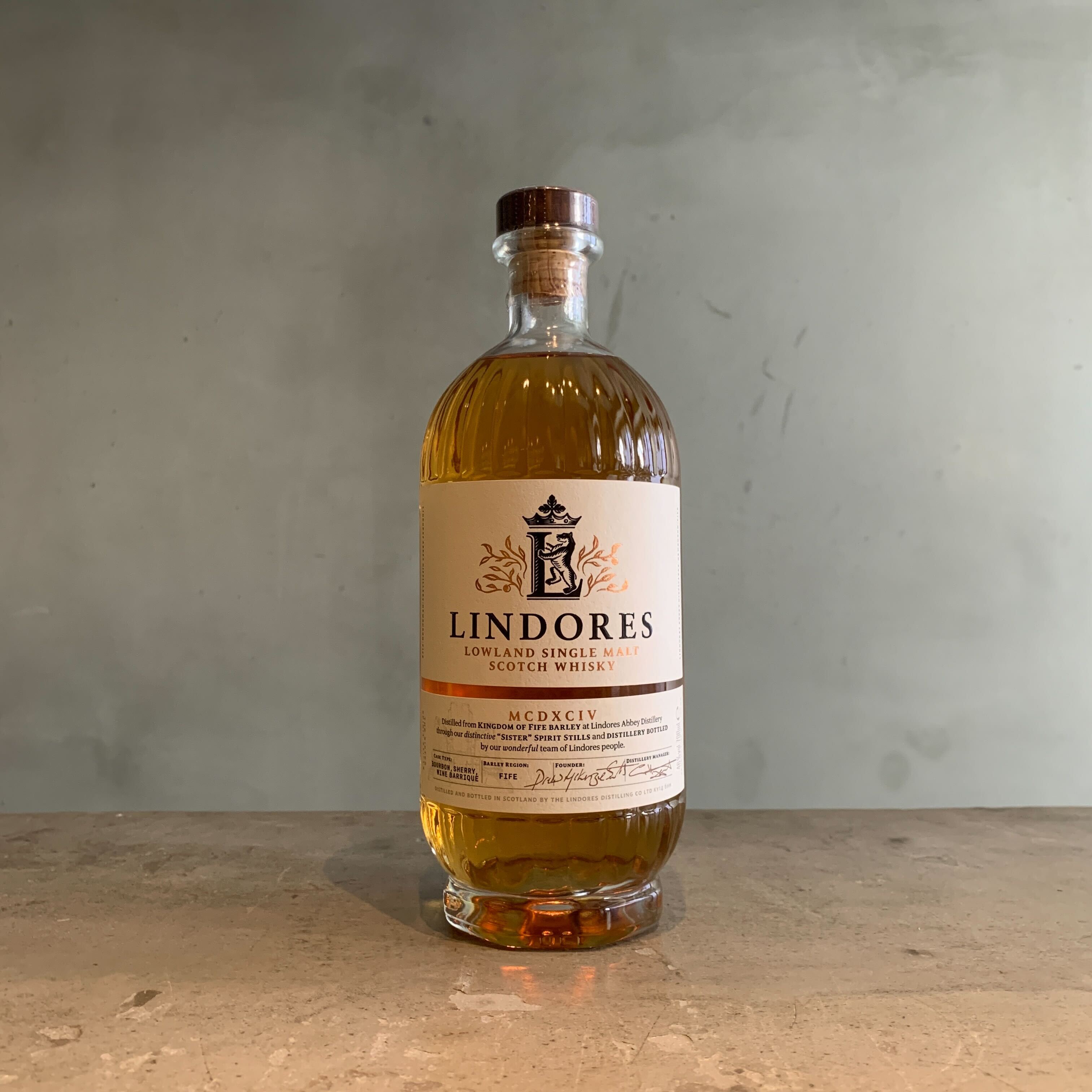 LINDORES SINGLE MALT MCDXCIV (1494)-リンドーズ シングルモルト