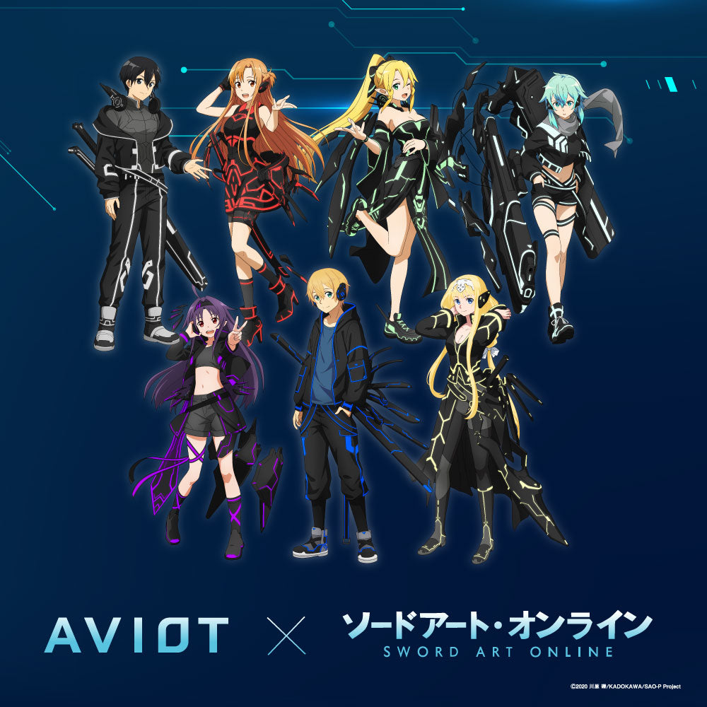 AVIOT TE-D01v-SOシリーズ｜『ソードアート・オンライン』コラボ完全
