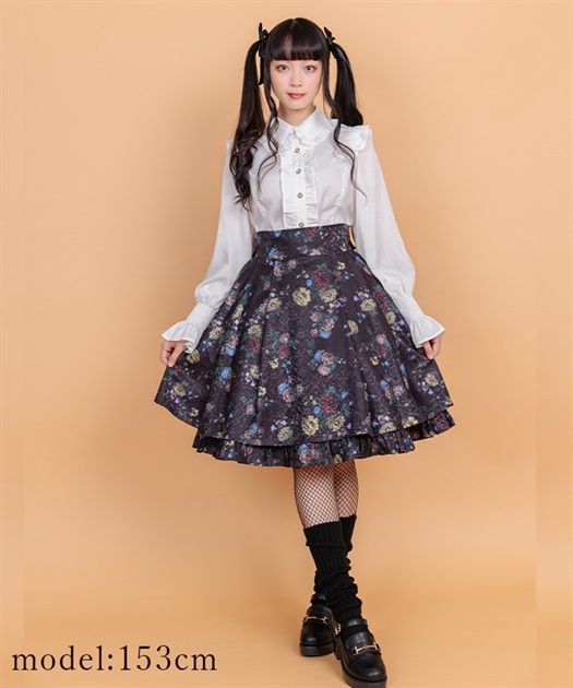クラシックブーケ柄スカート | axes femme online shop -outlet-