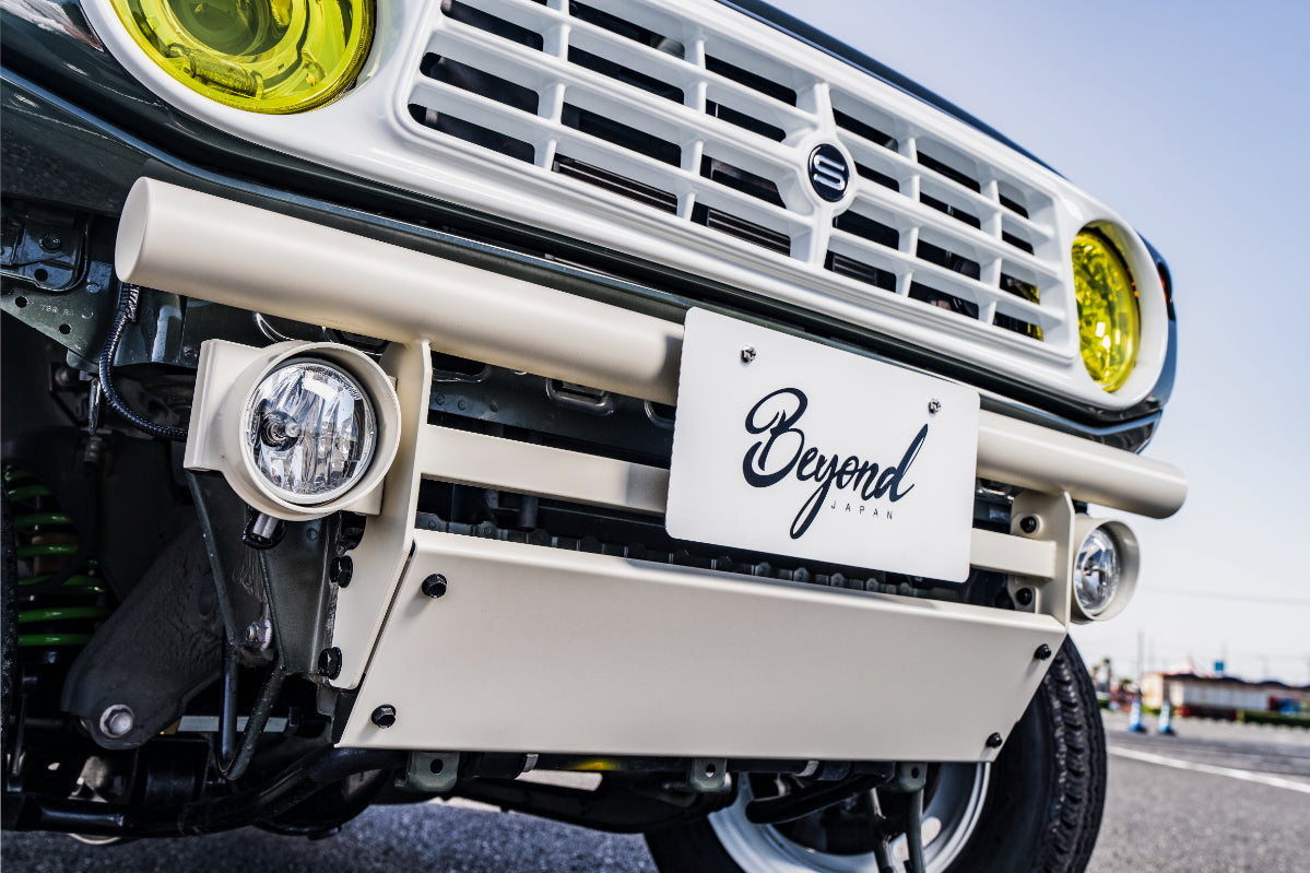 リベルテ 64/74フロントバンパー(アイボリー）フォグ無/スキッド無