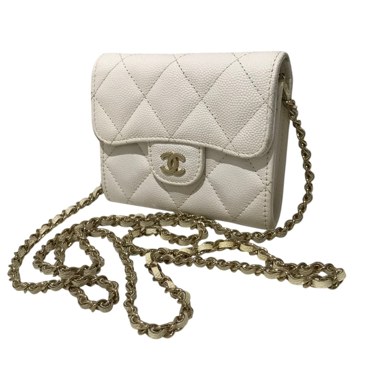 CHANEL(シャネル) チェーンウォレット - ホワイト｜【公式】カインド