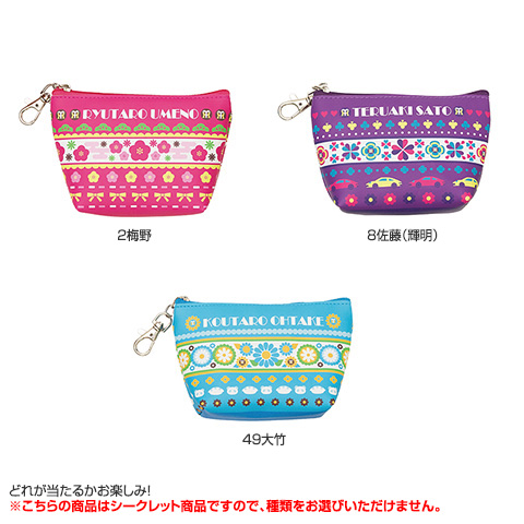 シークレットミニポーチ キーホルダー（全12種） - 阪神タイガース公式