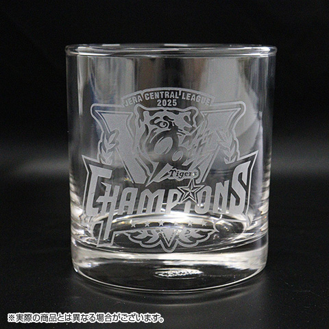 B_受注】【T-SHOP限定】2025 JERA セ・リーグ優勝記念 ロックグラス
