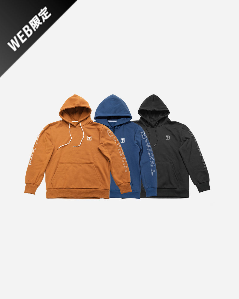 WEB限定】ロゴスリーブプルオーバーフーディー