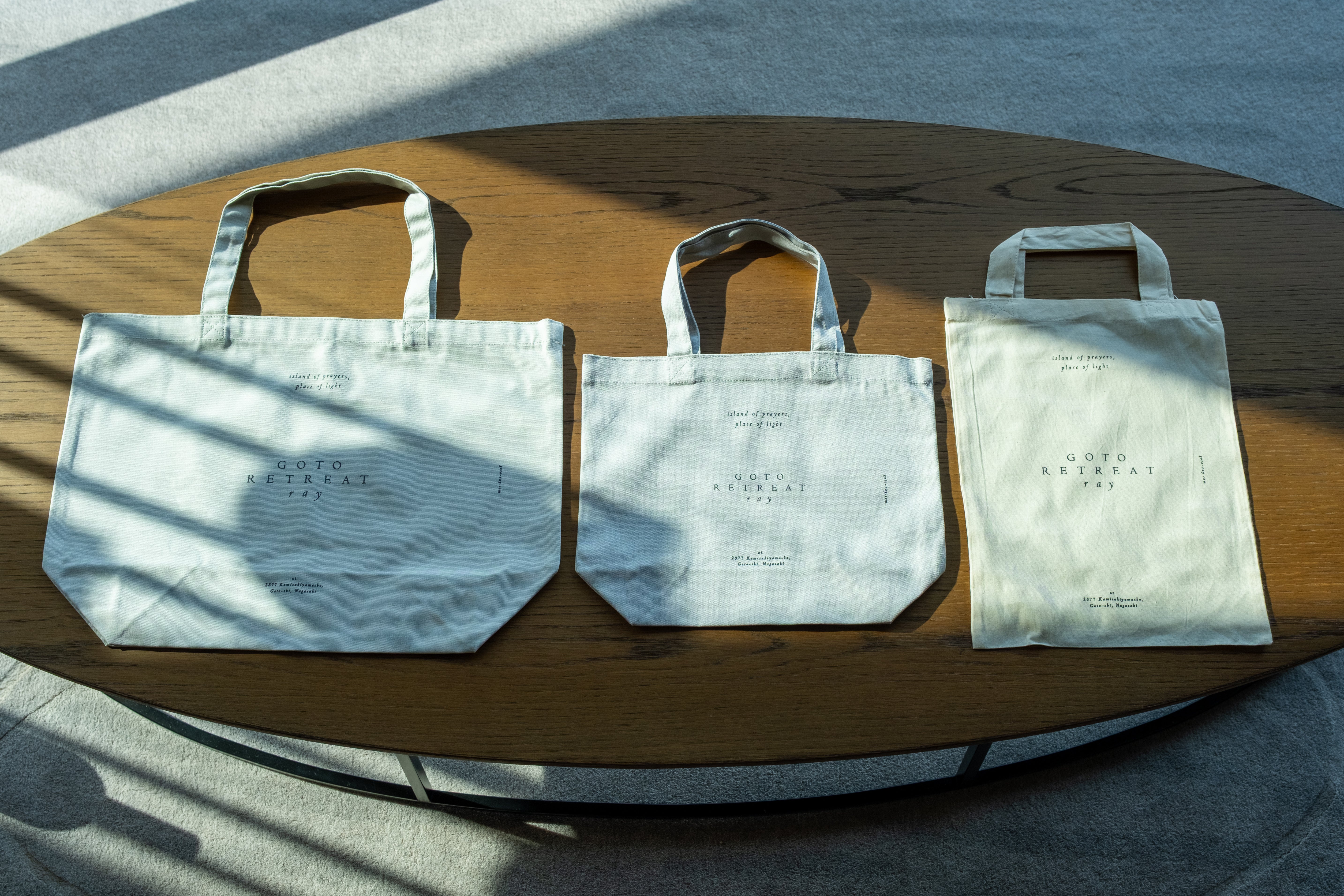 オリジナルトートバッグ各種｜五島リトリートray – 温故知新セレクション
