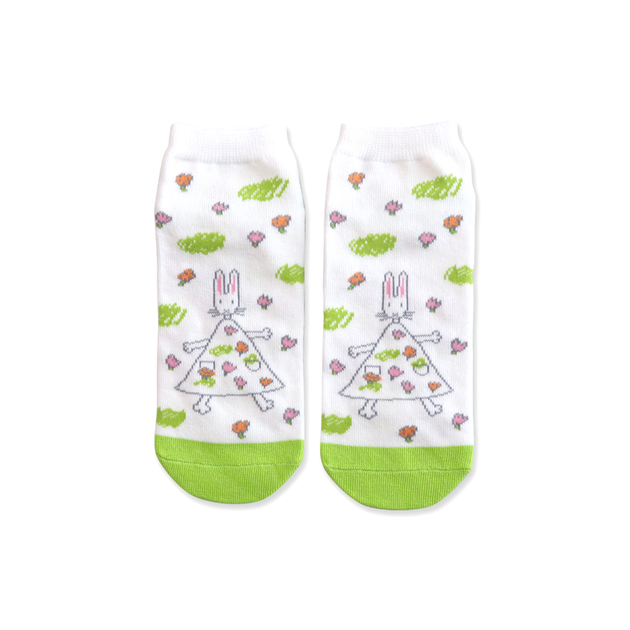 靴下 レディース／おはなばたけ【わたしのワンピース】【絵本の