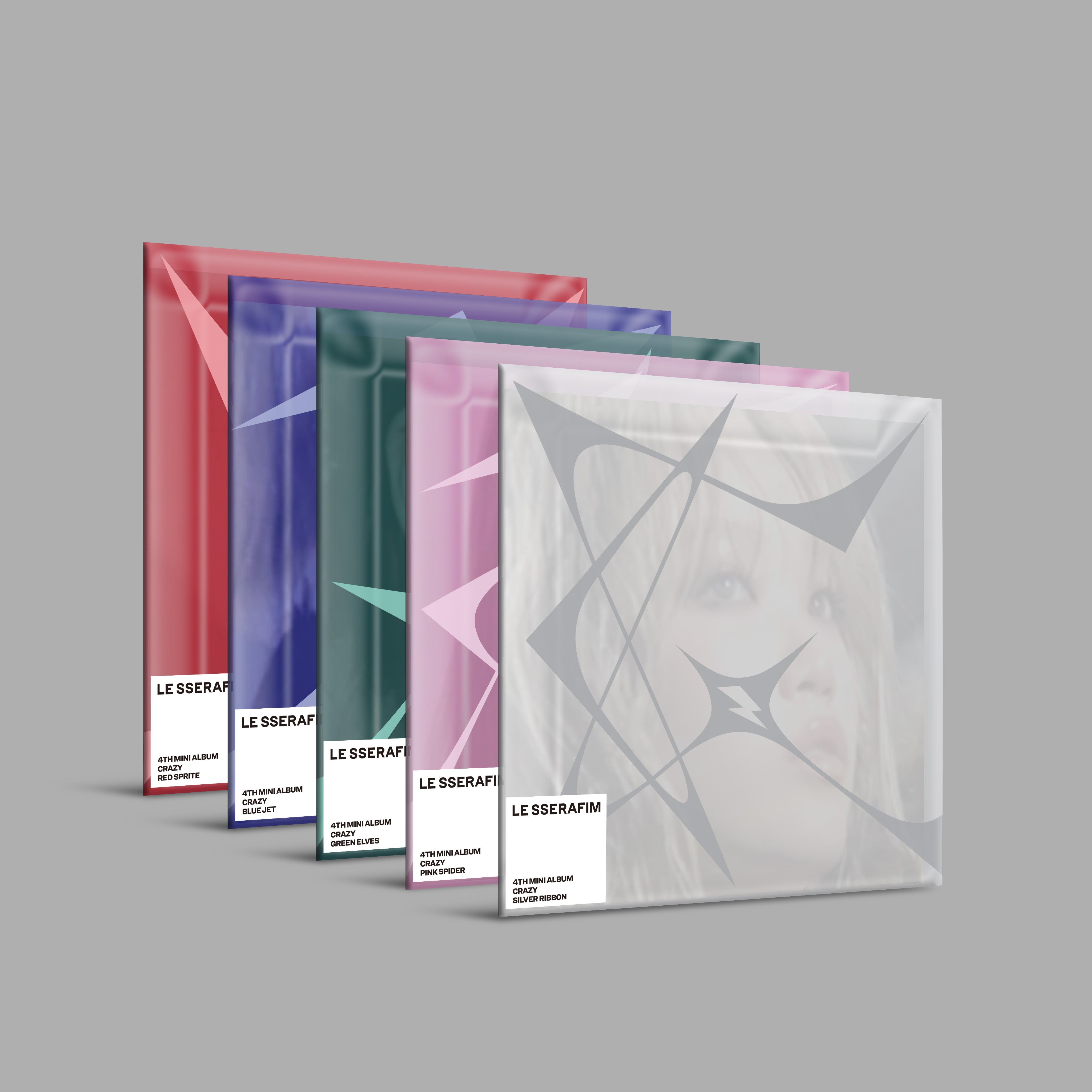 4th Mini Album 'CRAZY' (COMPACT ver.) - LE SSERAFIM Official Store