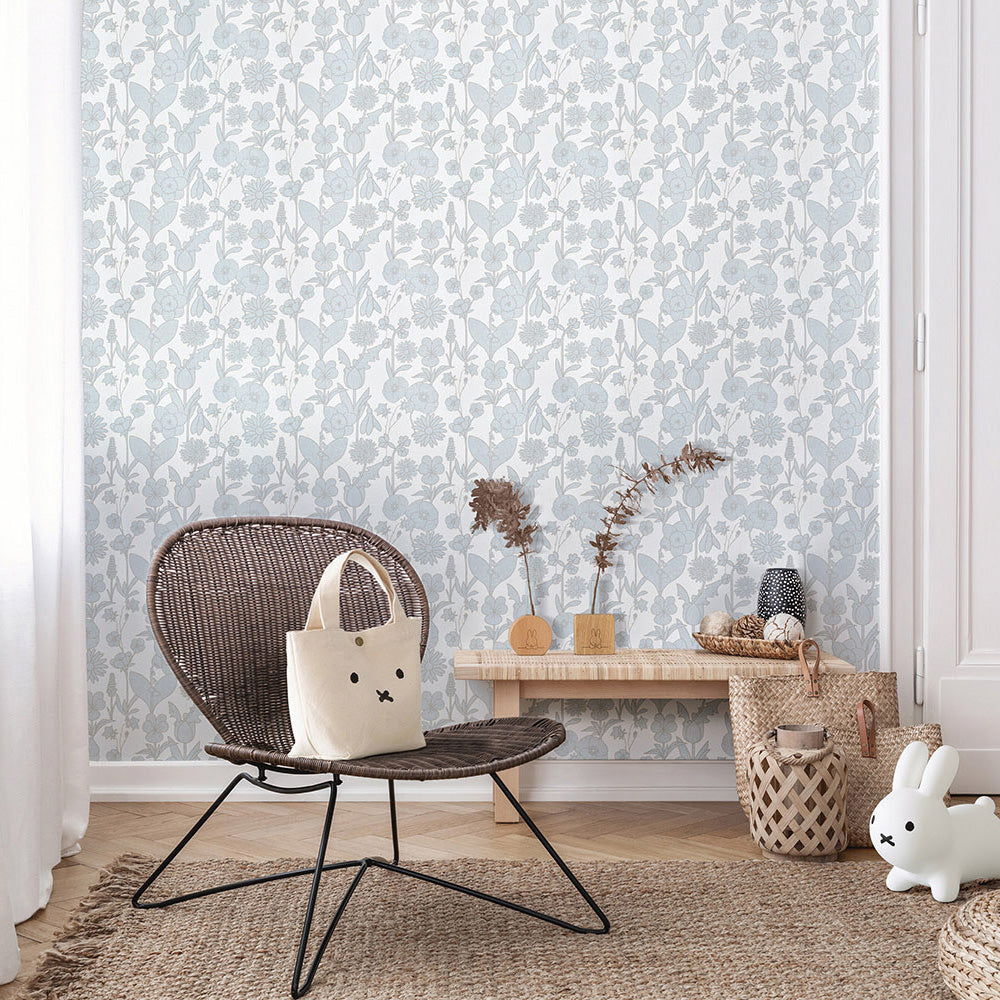 フラワーガーデン｜LV2457｜のり付き壁紙