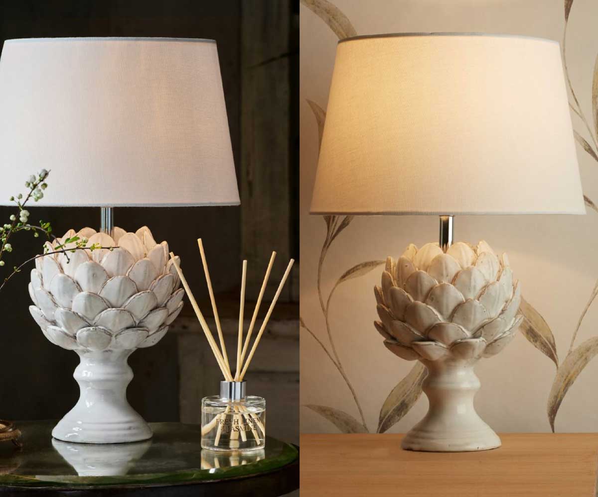 LAURA ASHLEY ローラアシュレイ テーブルスタンド GST022W | デスク