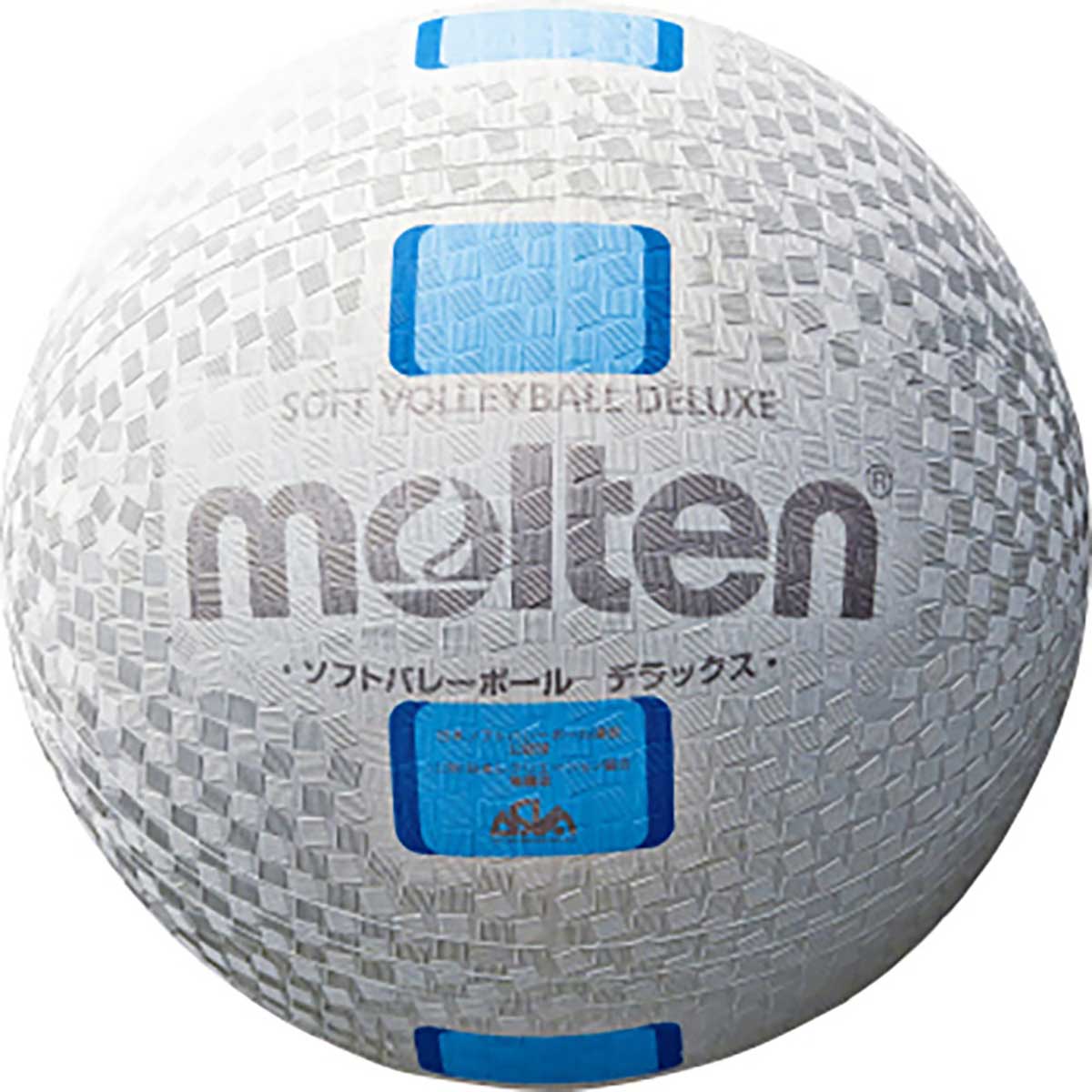 Soft Volleyball Deluxe White Cyan – SPORTEC.JP