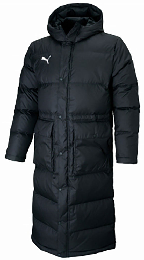 TEAMLIGA ロングダウンコート メンズ スポーツ観戦 アウター ベンチ