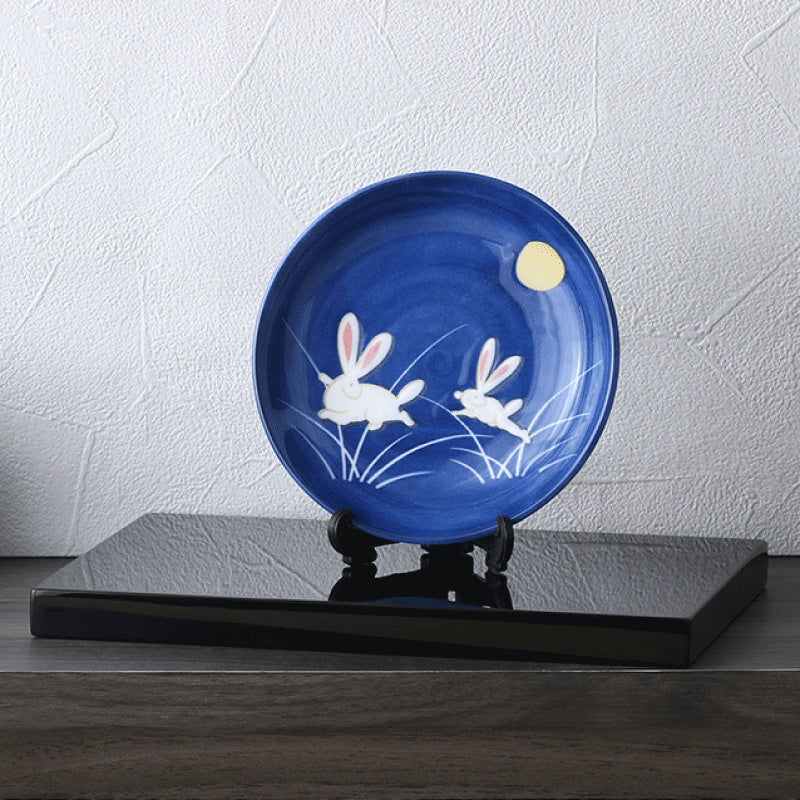 四季の雅 ちっちゃいものクラブ うさぎの絵皿 – precocirico