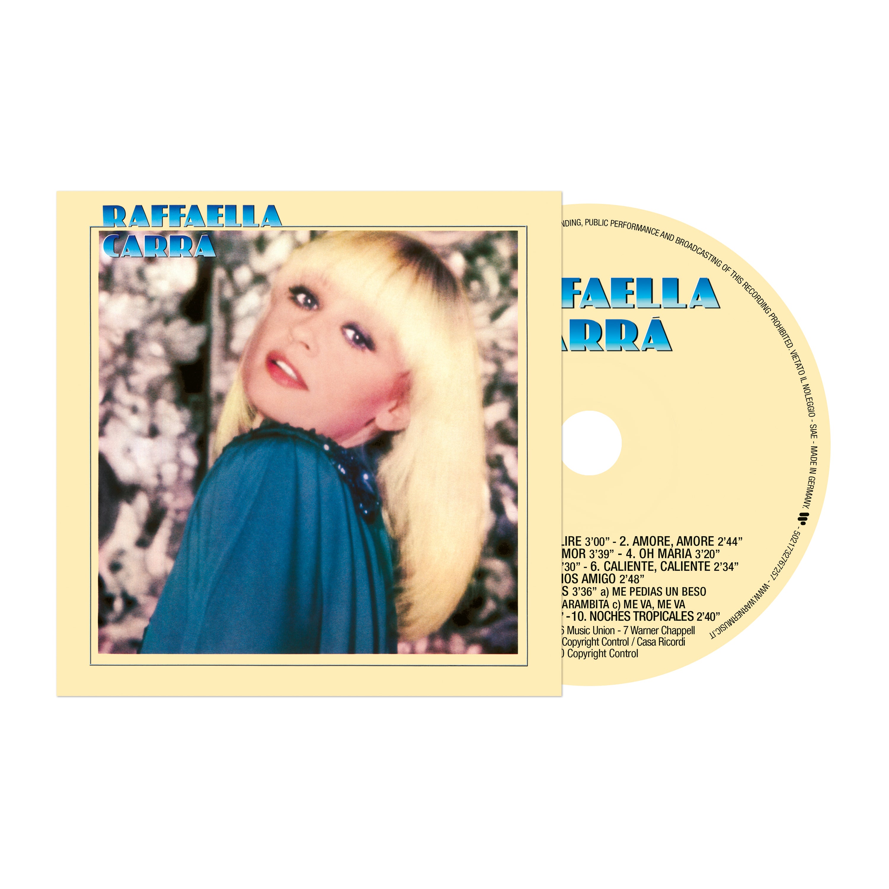 Raffaella Carrà 81 - CD - Raffaella Carrà - Warner Music Italy Shop