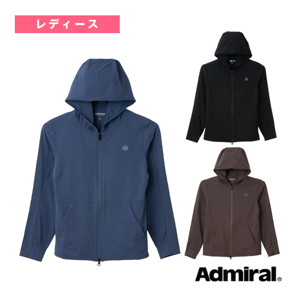 アドミラル(Admiral) ウェア（レディース） ]カットソージップフーディ