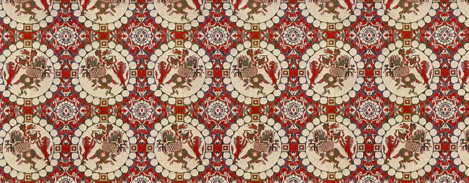 文様特集 獅子狩文錦（ししかりもんにしき） – 龍村美術織物公式