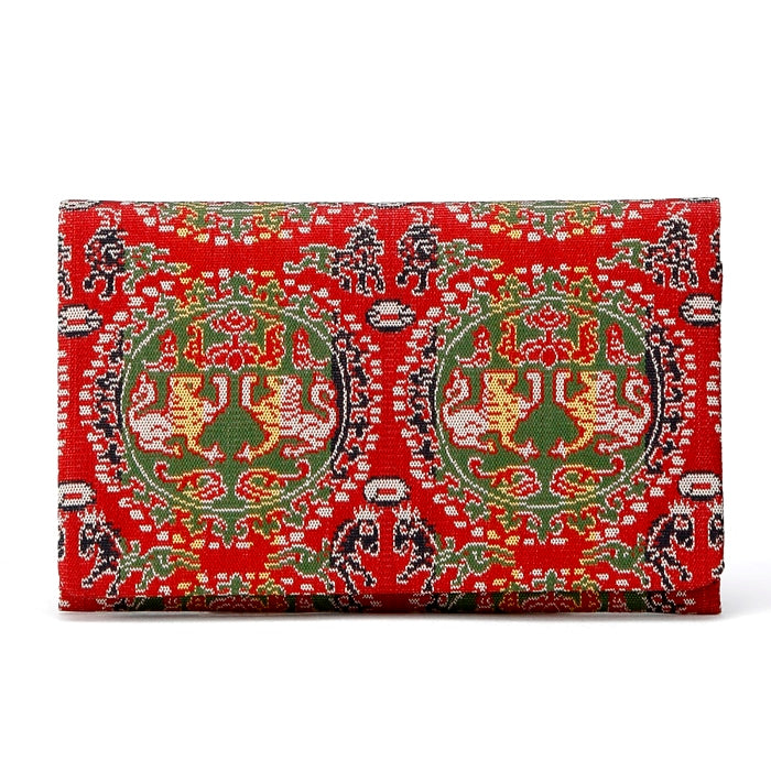 裂裏名刺入 円文白虎朱雀錦 – 龍村美術織物公式オンラインショップ