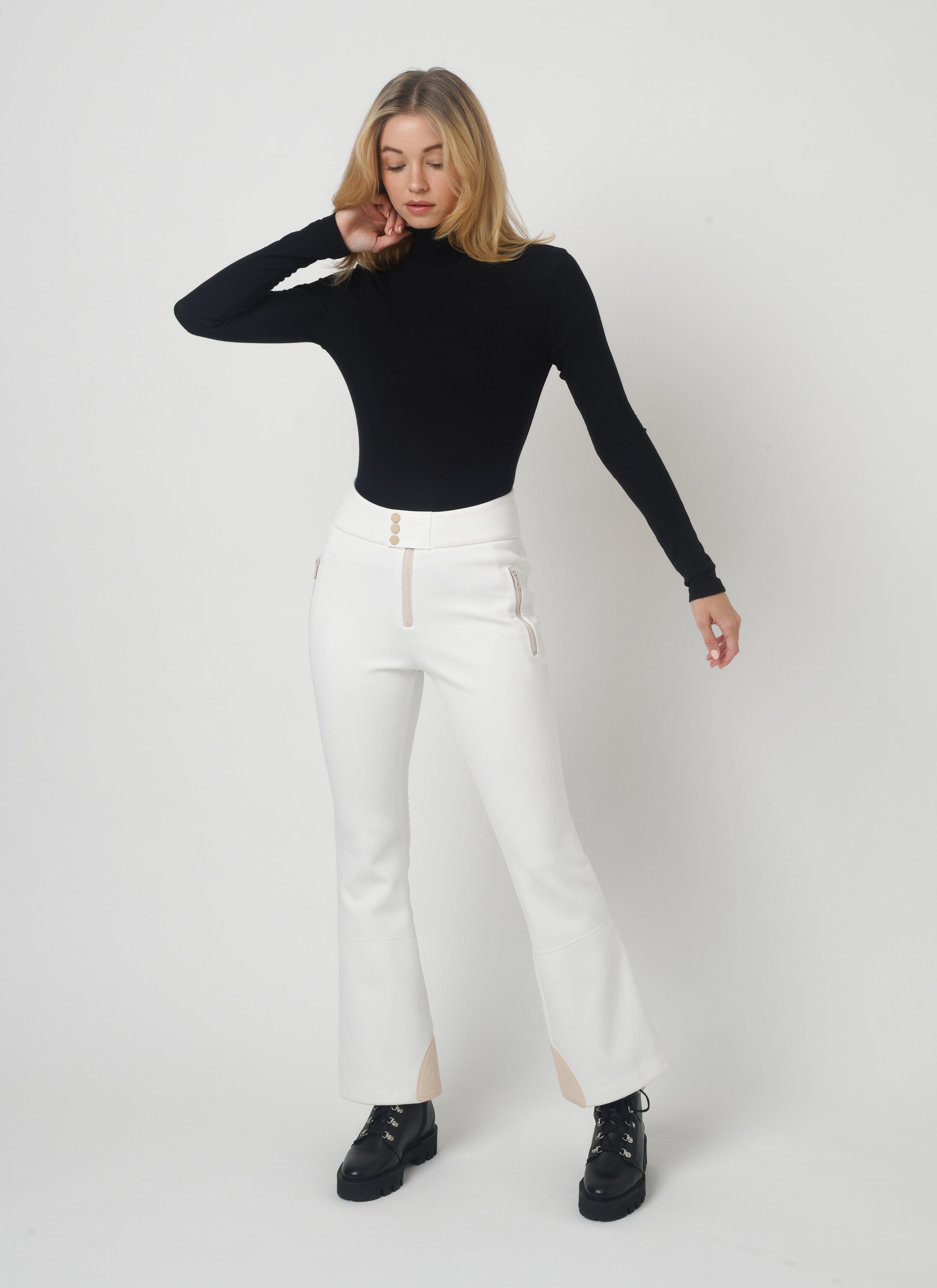 Lennon Ski Pant in Ivory – JORDE