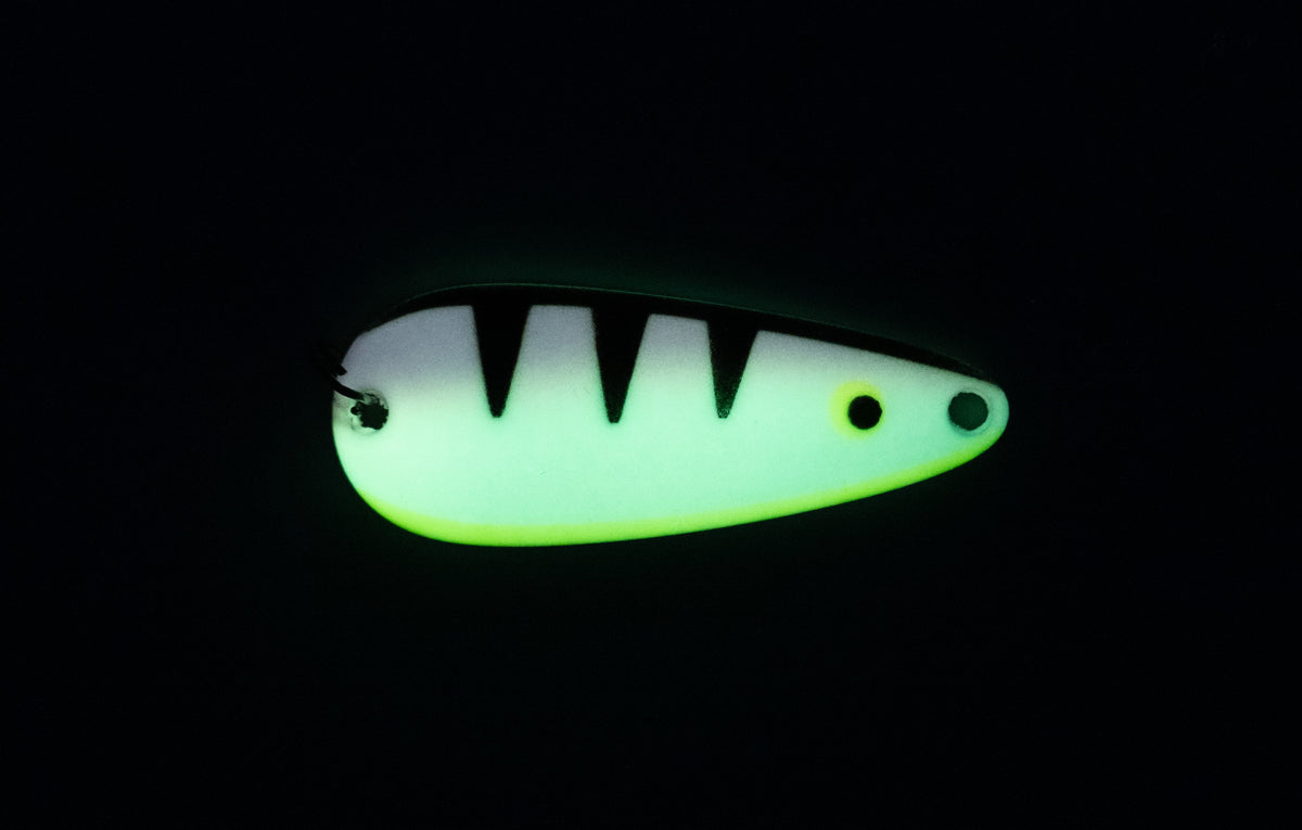 PFT-G - Purple Fire Tiger Glow – Len Thompson Lures