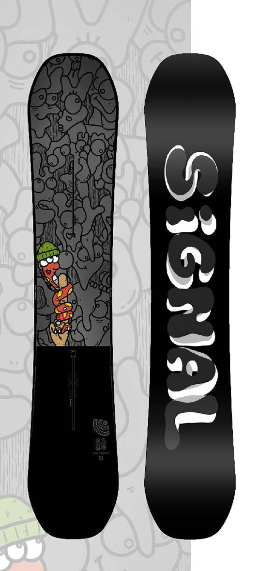 24/25 MODEL [ UN .(Yuki Kadono MODEL) ] – Signal Snowboards - JAPAN