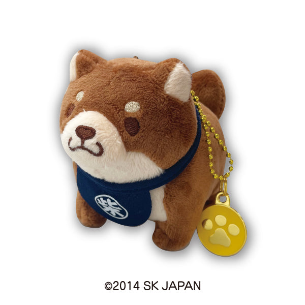 忠犬もちしば ぬいぐるみボールチェーン（チャーム・つな） – きゃら