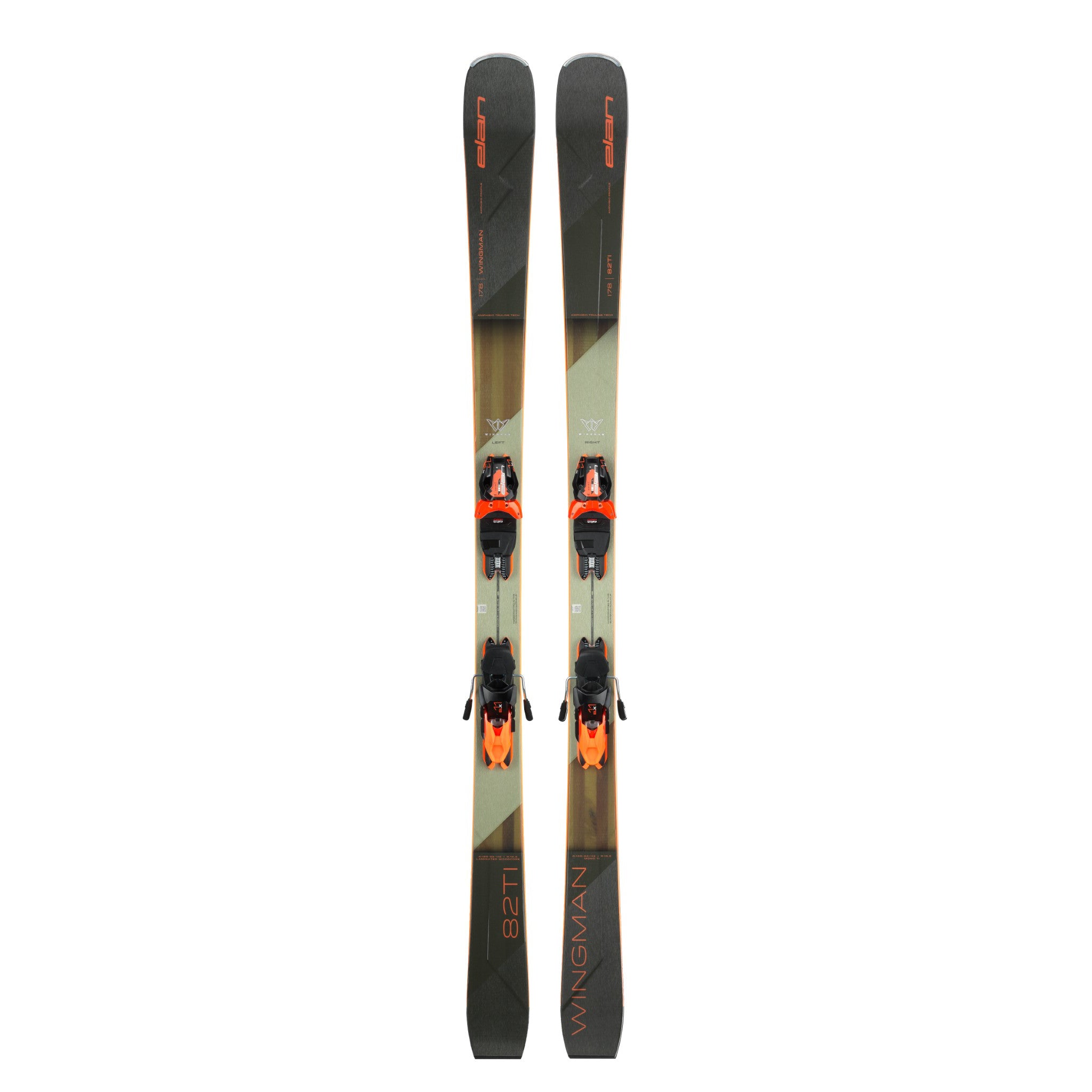 Elan Wingman 82 TI System Skis with ELX 11.0 Bindings 2025 – Ski