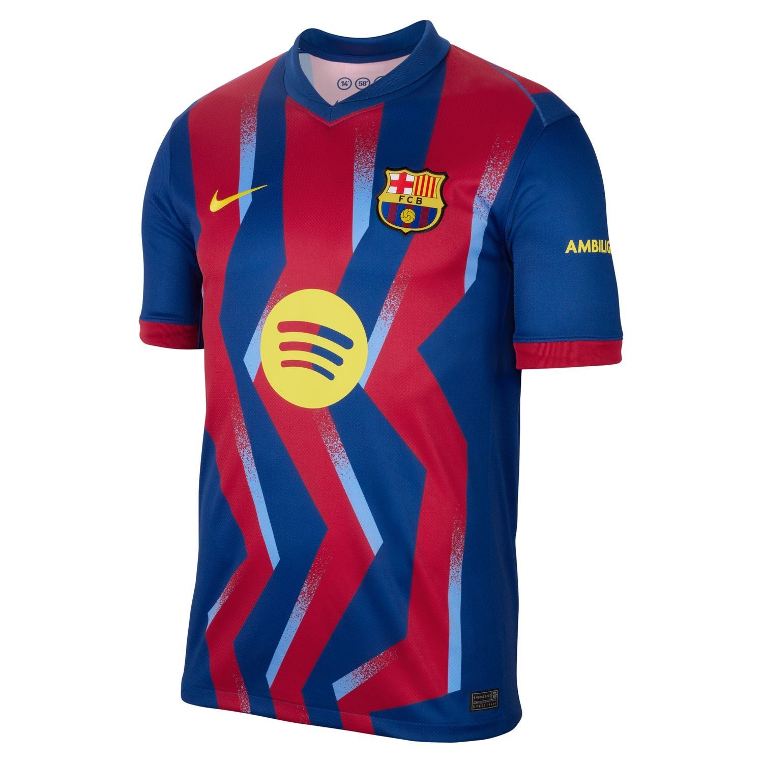 Nike Barcelona FC 25/26 Men's Stadium Fourth Jersey – Soccer Maxx