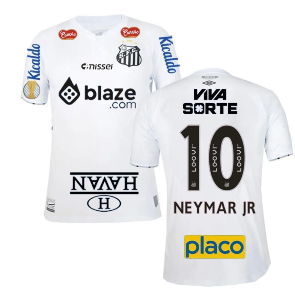 NEYMAR #10 SANTOS F.C HOME 25-26 SOCCER KIT – Soccer Planet Tx