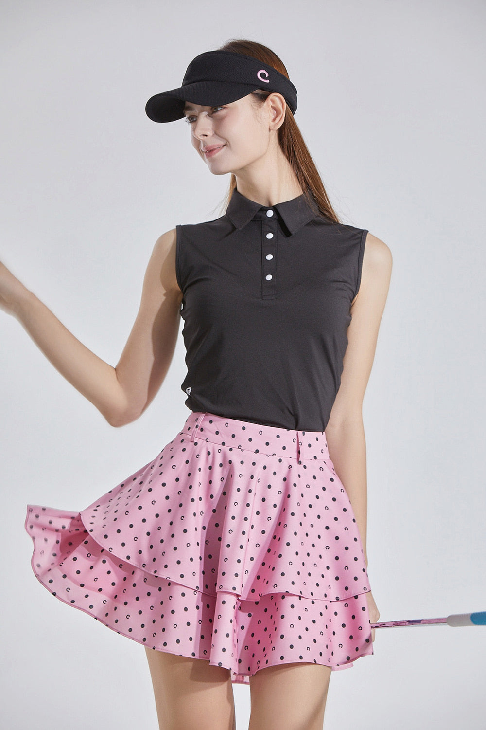 ドットフリル スカート（ピンク） – SOMUA CLUB
