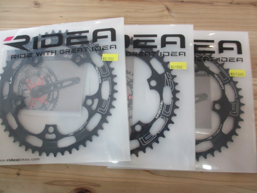 ロードフロントシングル派必見！「RIDEA ナローワイドチェーンリング