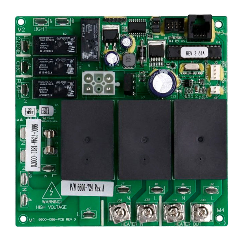 6600-724 Jacuzzi/Sundance ® | Circuit Board, LX-10 | Spa Parts Experts