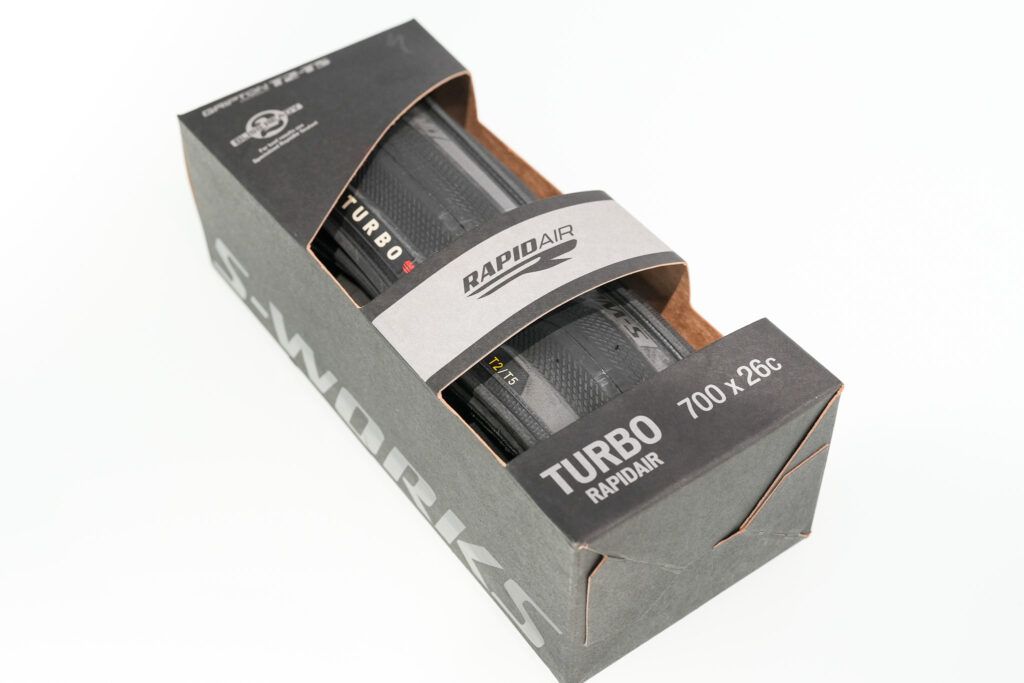 チューブレスレディタイヤS-WORKS TURBO RAPIDAIR 2BLISS READY 入荷