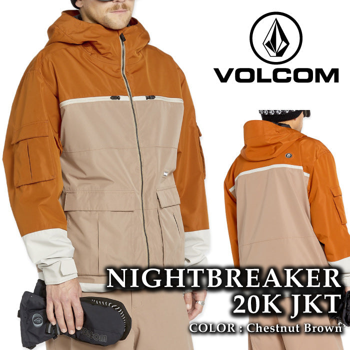 ボルコム スノーボード ウェア ジャケット VOLCOM MENS NIGHTBREAKER