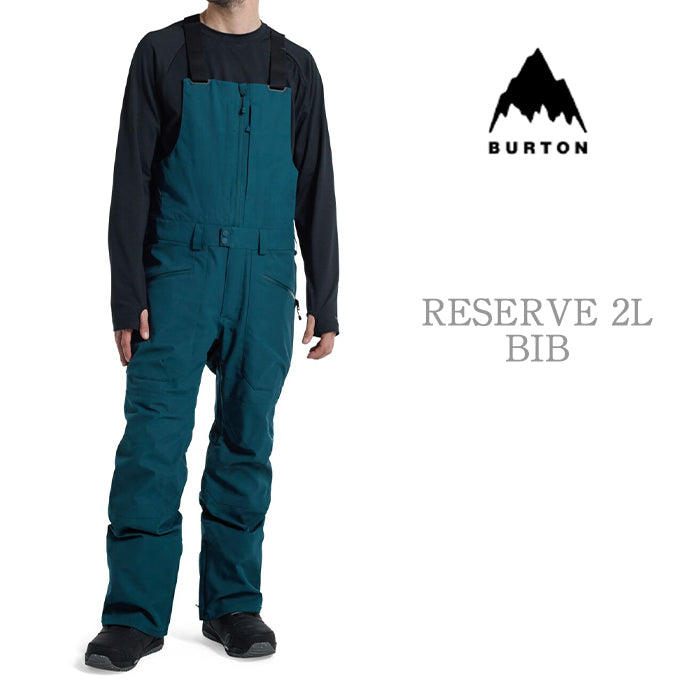BURTON Men's Burton Reserve 2L Bib Pants Deep Emerald バートン