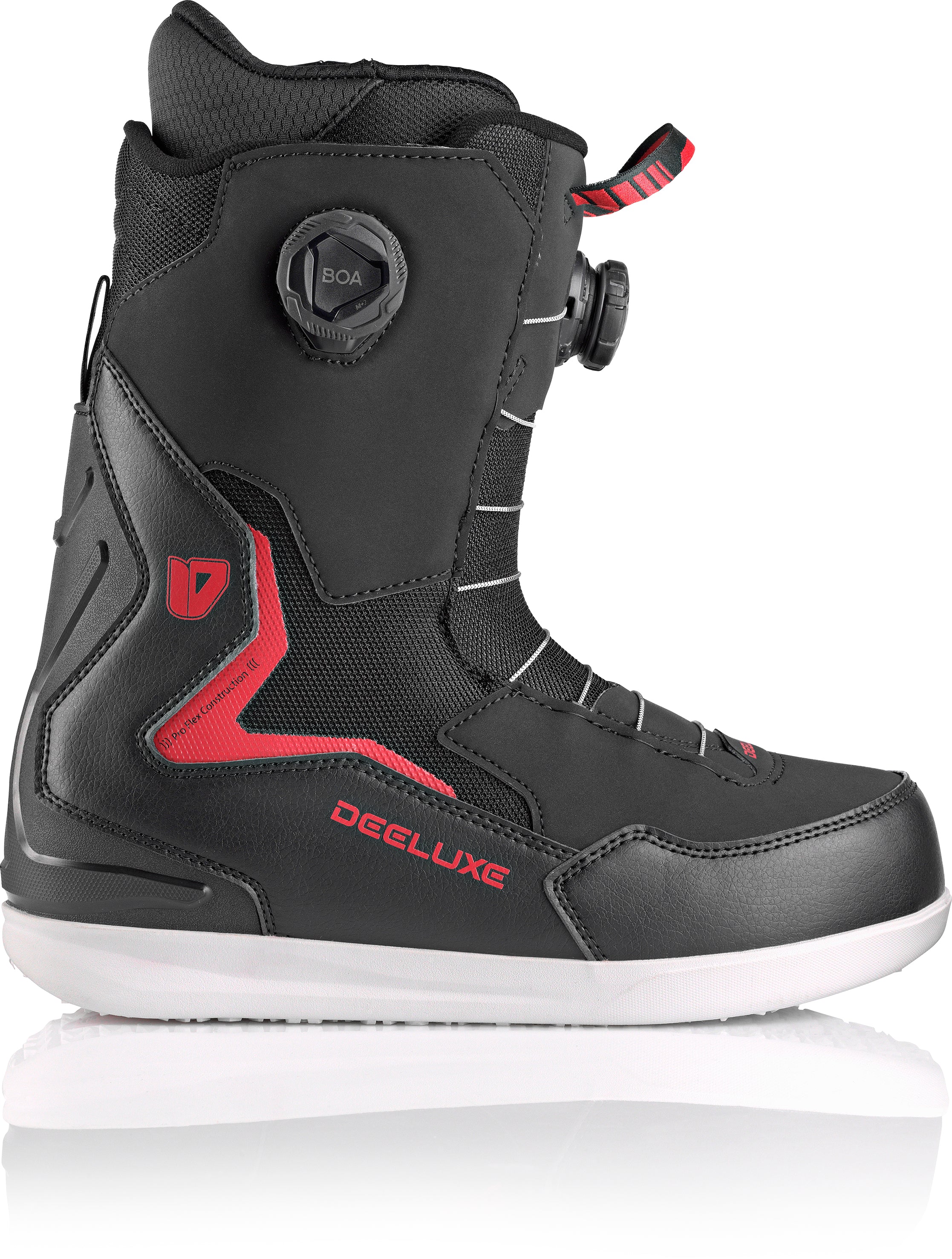 スノーボード ブーツ ディーラックス DEELUXE ID DUAL BOA RED MATTER