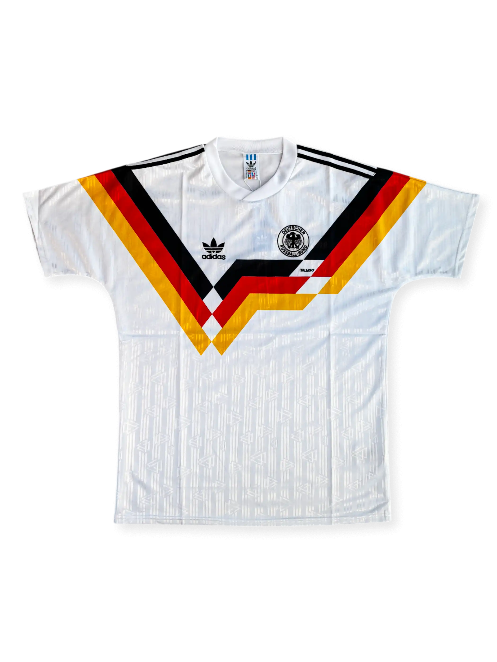 1990 ドイツ代表 ホーム レトロユニフォーム - 歴史的優勝モデル