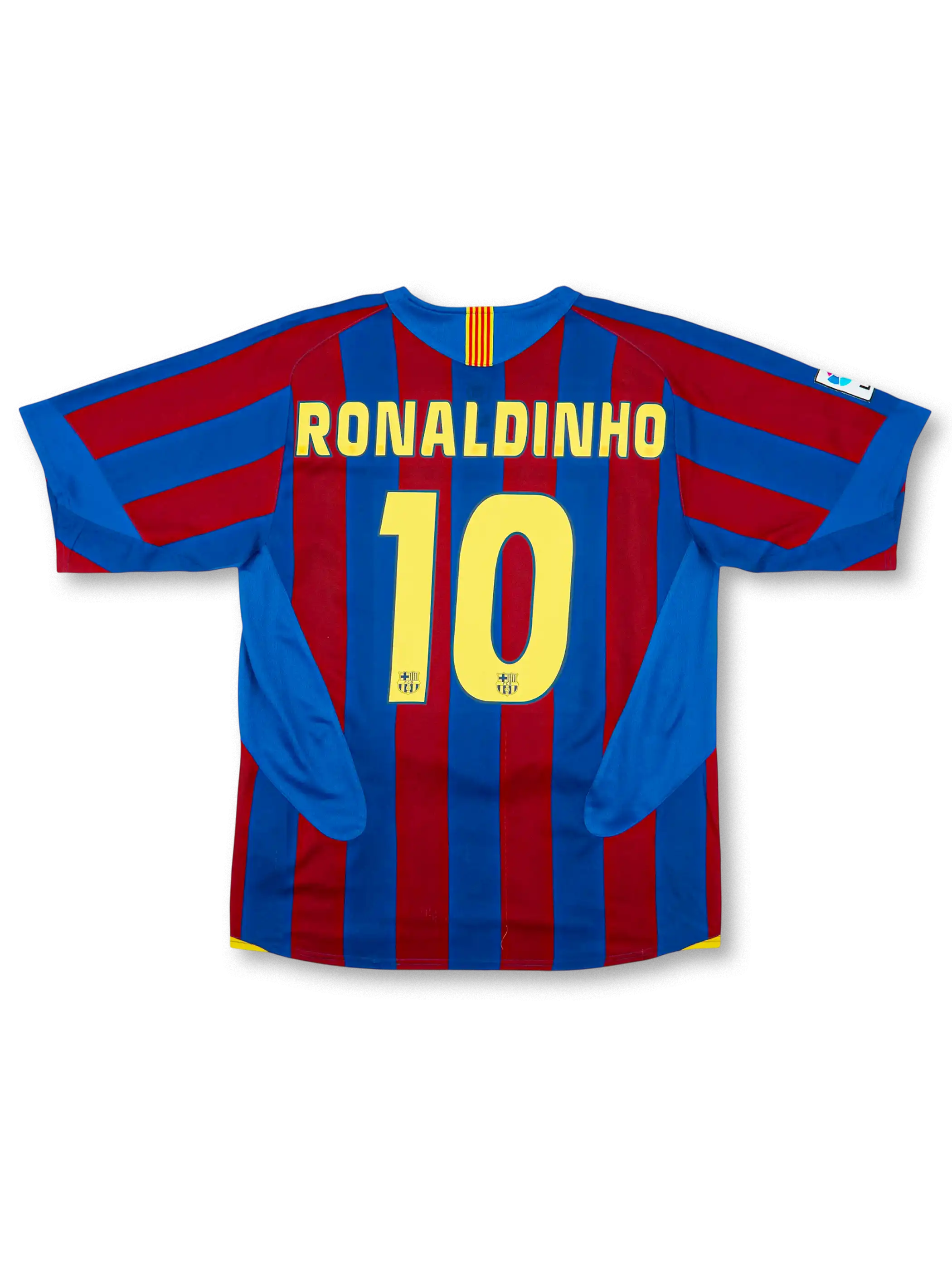 2005-06 FCバルセロナ ホーム ユニフォーム ロナウジーニョ #10-KICKO