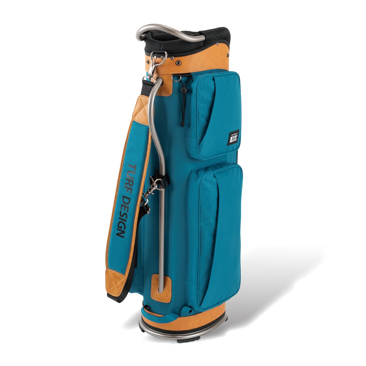 キャディバッグ TDCB-BE70 ブルー – TURF DESIGN公式ページ
