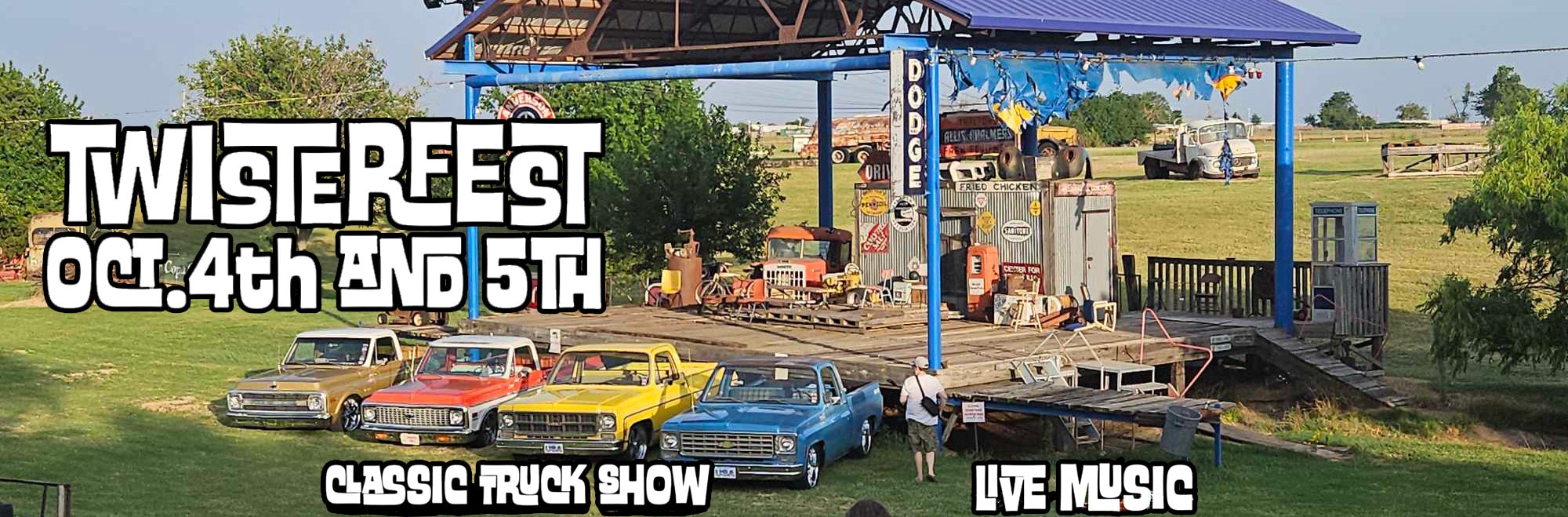 Twisterfest - Music Festival at Muscle Car Ranch Chickasha Oklahoma