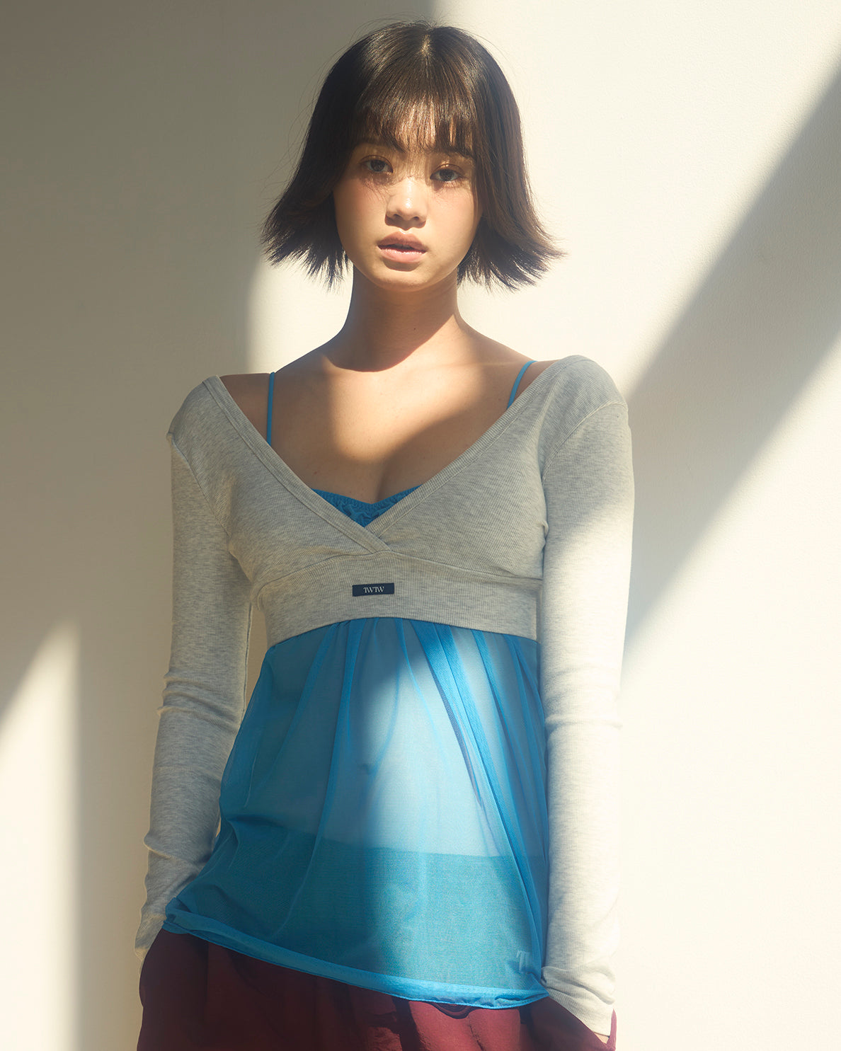 Cropped L/S top – TW