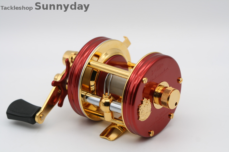 アブガルシア アンバサダー 5000 レコード レッド 4スクリュー