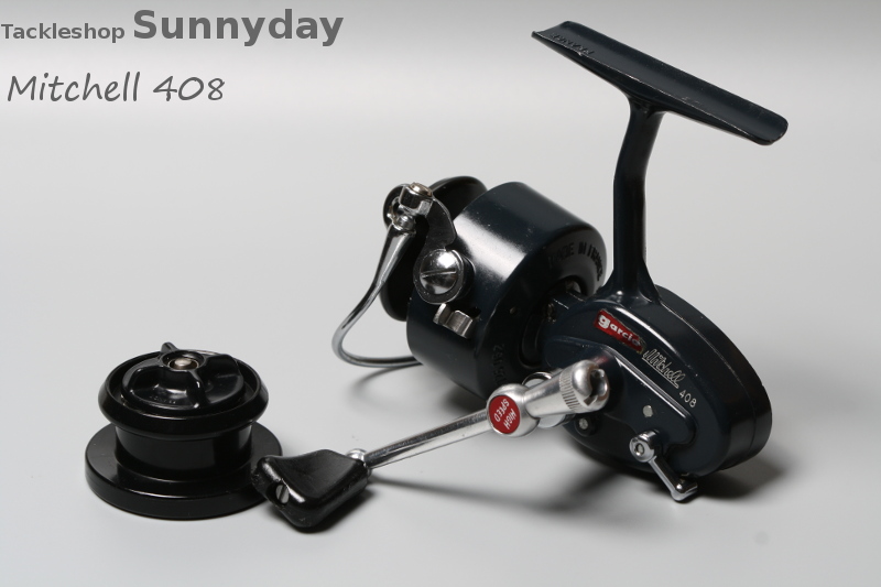 ミッチェル 408 5174100 激レアなラインローラー 浅溝スプール付属